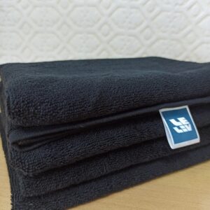 Рушник махровий "Hotel" 70х140 см чорний