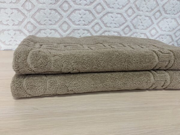 Коврик махровий "НІЖКИ" 50х70см 650 г/кв.м капучіно - Зображення 2
